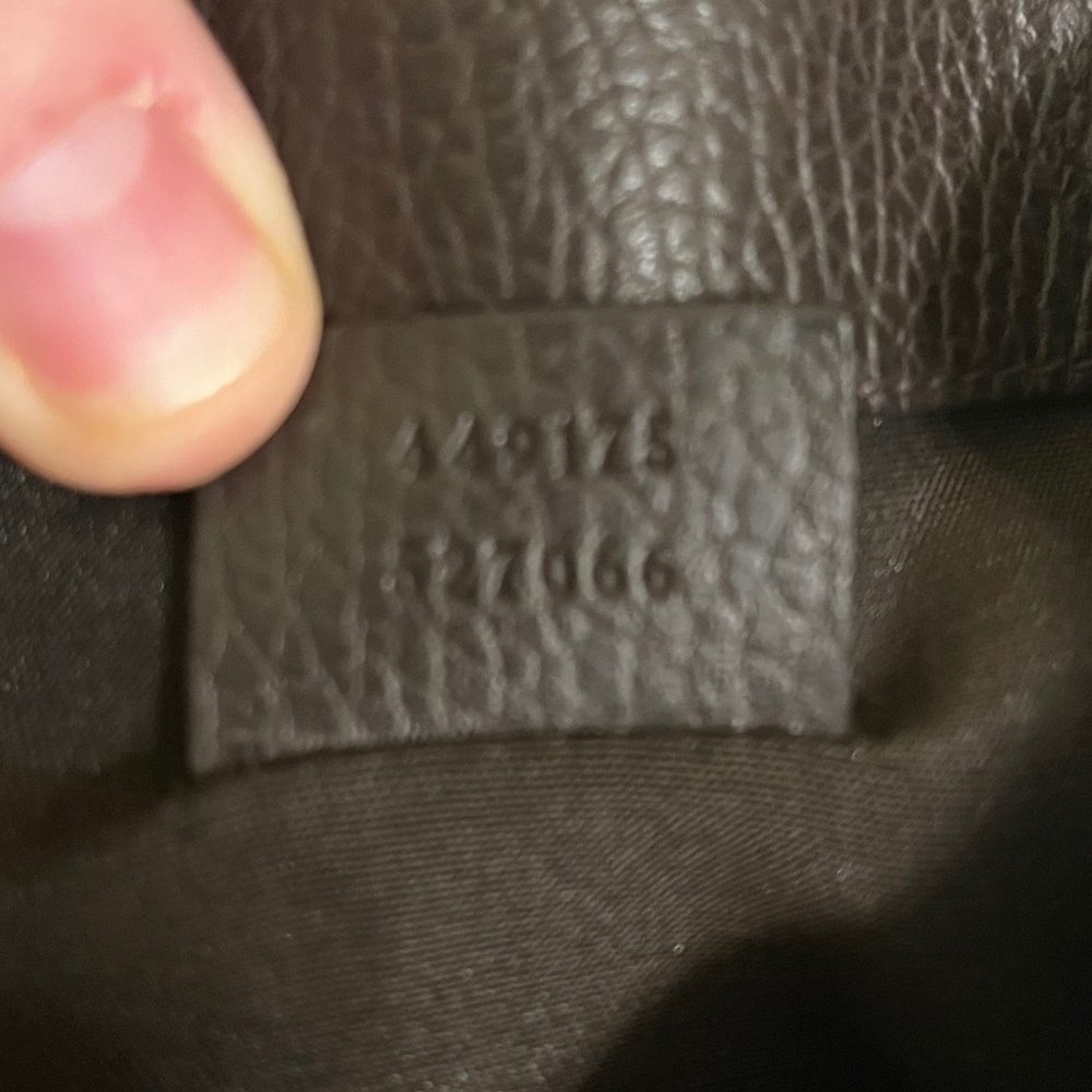 Gucci Monogram Gg Drawstring Backpack - image 1